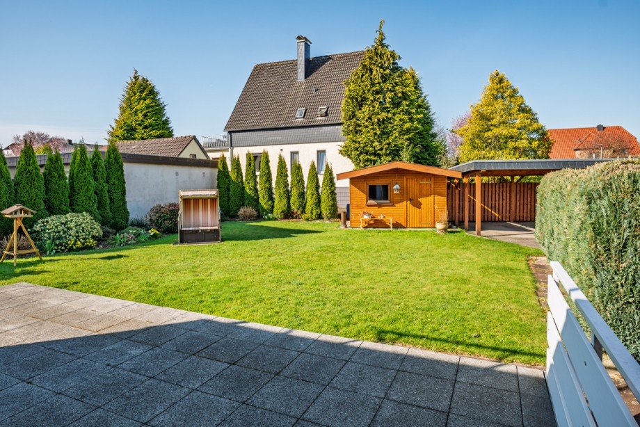 Garten Mehrfamilienhaus Bielefeld