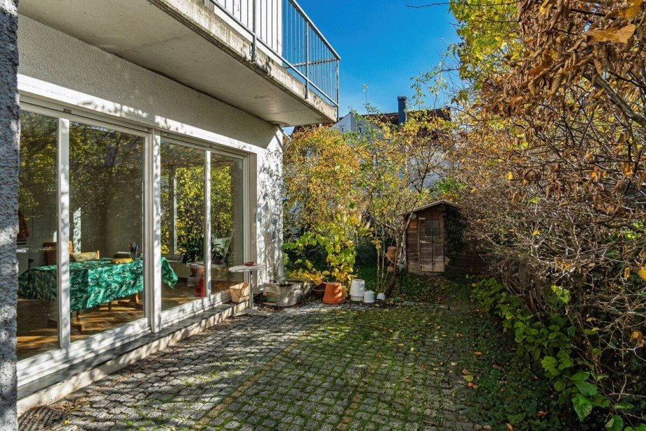 Terrasse - Garten Doppelhaush�lfte Bielefeld