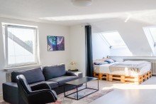 Appartment Idyllische 2 Zimmer- 1 Jahr Mietlaufzeit - Dachgeschosswohnung, Bielefelder Westen N�he Universit�t