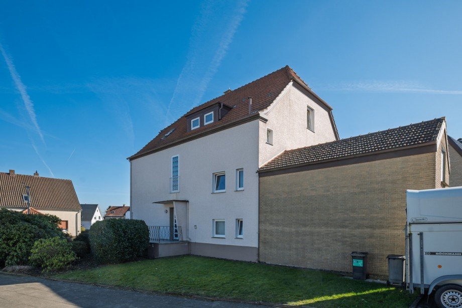 Au�enansicht Mehrfamilienhaus Bielefeld