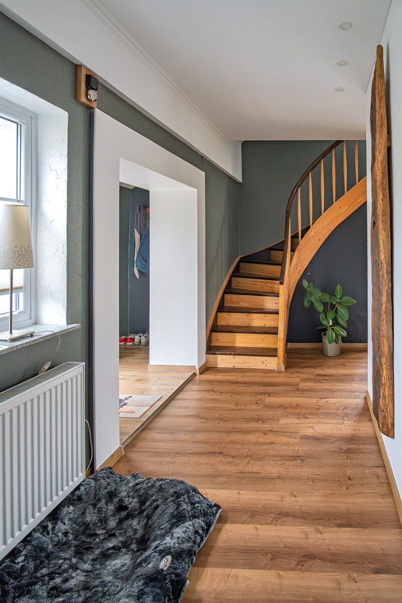 Eingang/Wohnen Doppelhaush�lfte Bielefeld