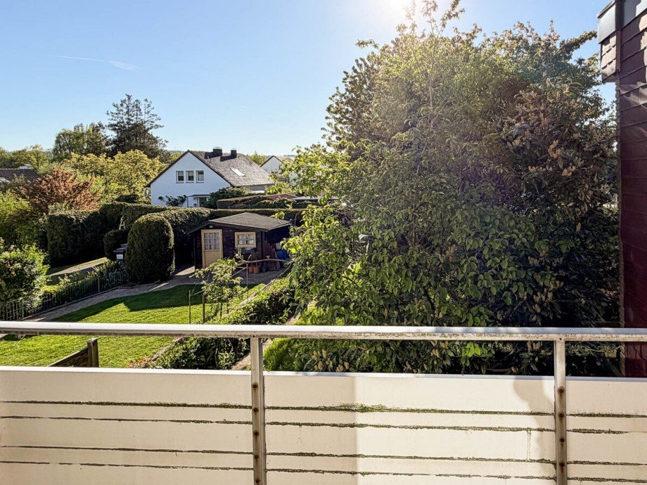 Blick vom Balkon Reihenhaus Bielefeld / Babenhausen