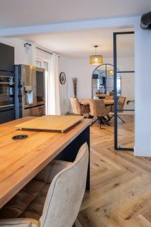 K�che - Esszimmer Stilvolles Einfamilienhaus mit 2 Garagen, neuer Gasheizung und  TOP Einbauk�che in BI-Brackwede