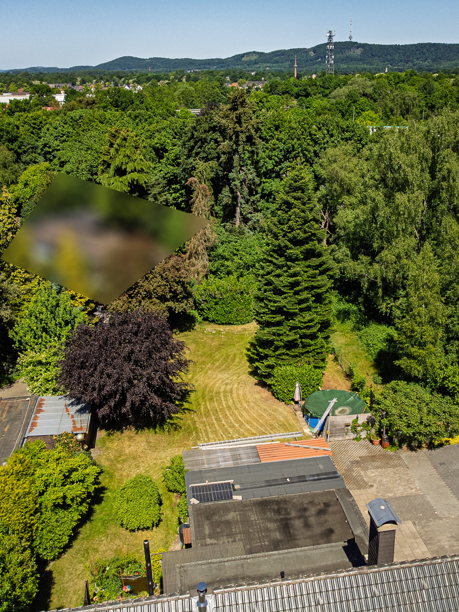Luftaufnahme Zweifamilienhaus Bielefeld