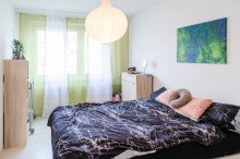Schlafzimmer Wohnung f�r eine Einzelperson im 2.OG am Horstheider Weg - Bielefeld - Gellershagen