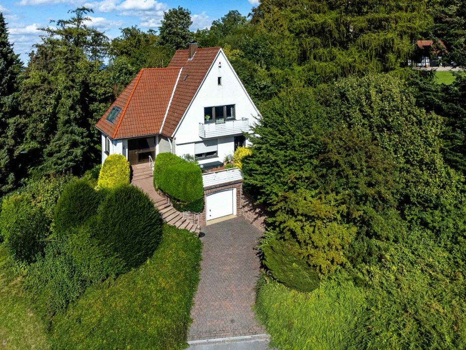 Zufahrt S�dseite Einfamilienhaus Bielefeld