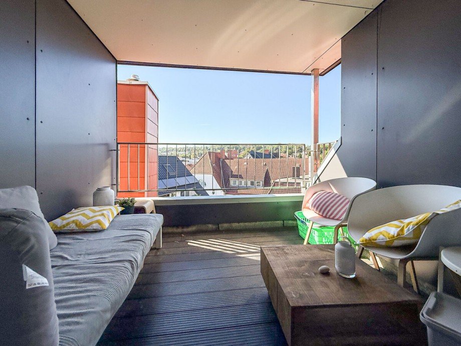 Loggia Dachgeschosswohnung Bielefeld