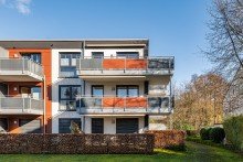R�ckansicht Stadtnah im Gr�nen! 3 Zimmerwohnung in Bielefeld-Theesen
