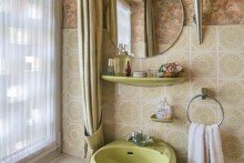 G�ste-WC Wohnen auf einer Ebene: Gepflegter Bungalow mit Traumgarten in guter Lage von Dissen