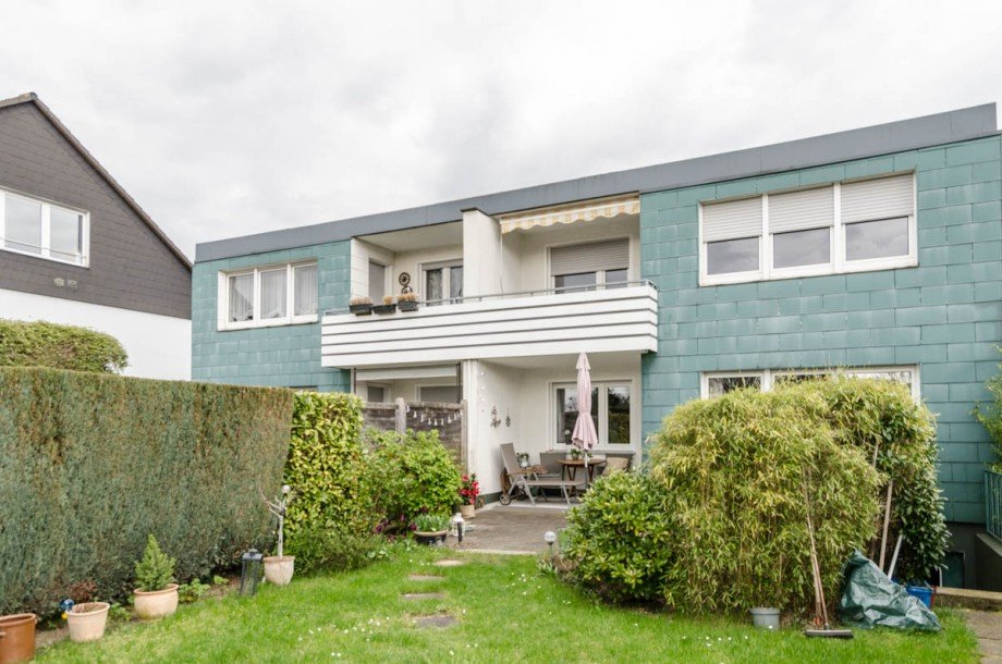 R�ckansicht Etagenwohnung Bielefeld