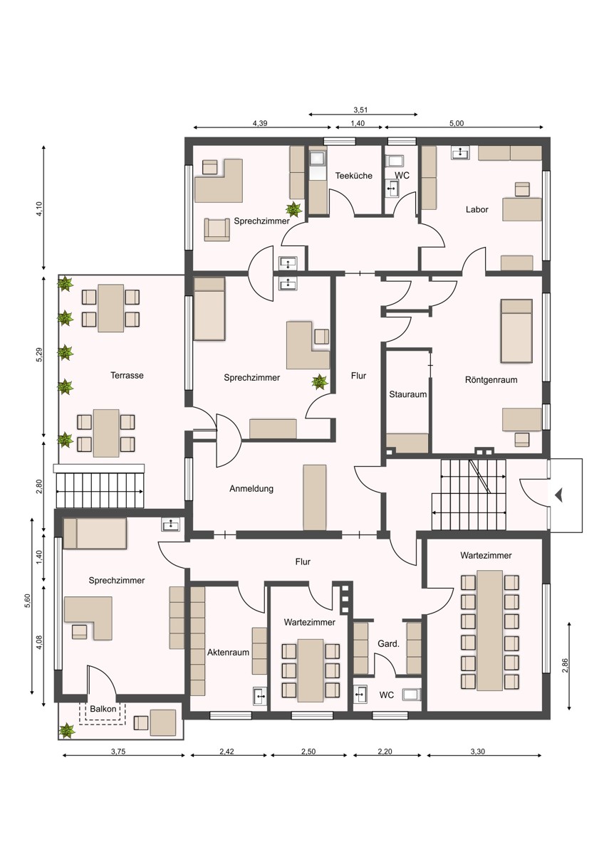 Erdgeschoss Haus Bielefeld