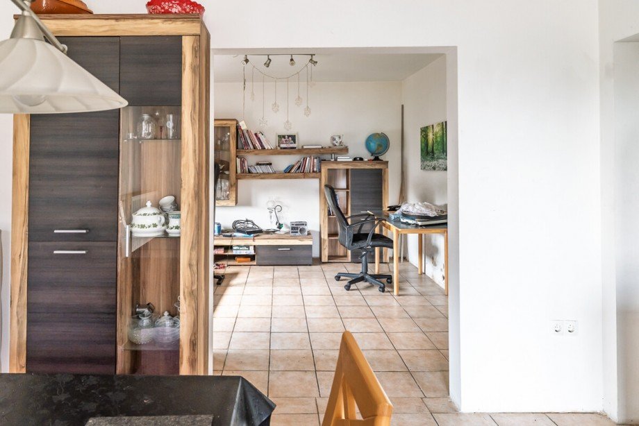 Blick Esszimmer-Wohnzimmer OG Zweifamilienhaus G�tersloh