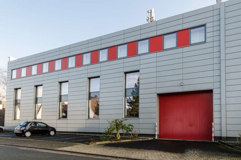 Stra�enansicht Lager-Produktio Halle / Lager / Produktion Bielefeld