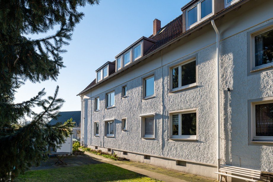 Ansicht hinten Etagenwohnung B�nde