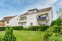 Au�enansicht 2-Zimmerwohnung mit Balkon und Garage in Halle Westfl.