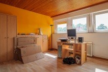 Wohnzimmer Dachgeschoss 1 - 2 Familienhaus nahe Freibad Herford-Elverdissen mit Potenzial
