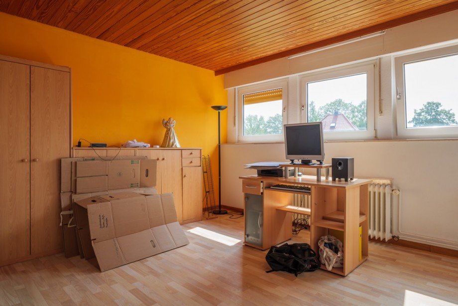Wohnzimmer Dachgeschoss Einfamilienhaus Herford / Elverdissen