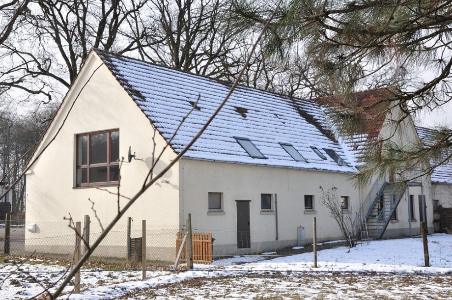 Eingangsseite / Terrasse Dachgeschosswohnung Bielefeld