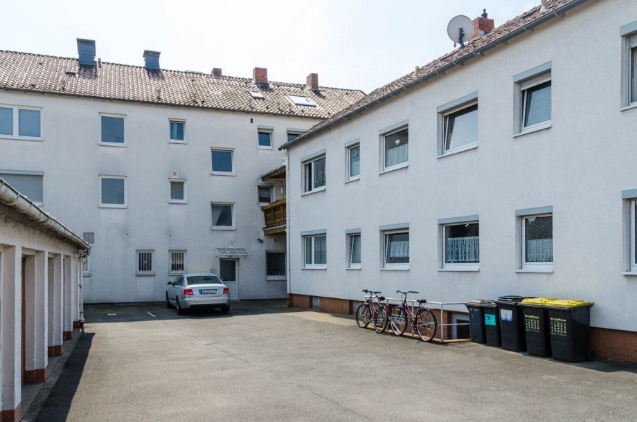 Au�enansicht hinten Erdgeschosswohnung Bielefeld