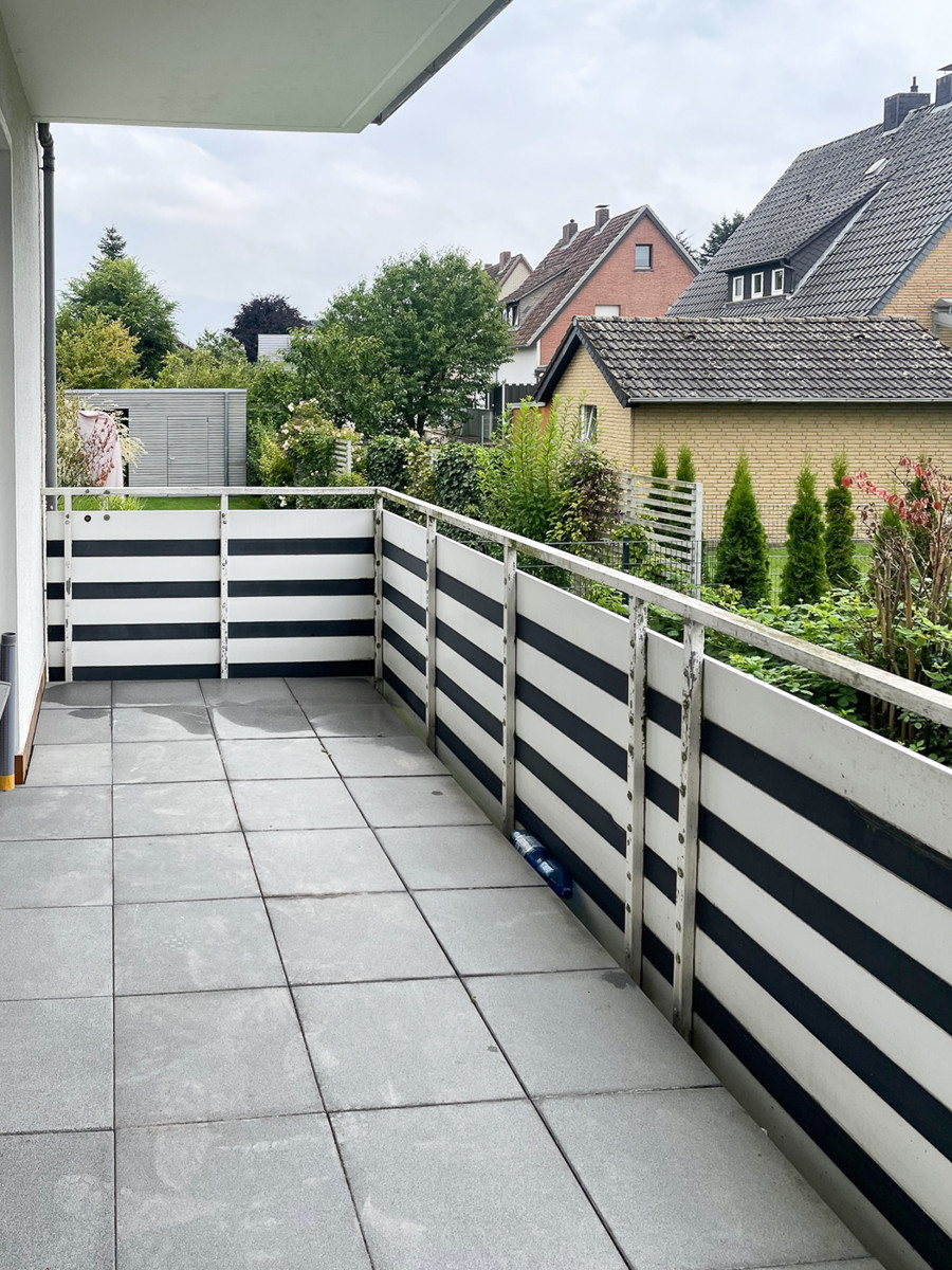 Balkon Erdgeschosswohnung Bielefeld