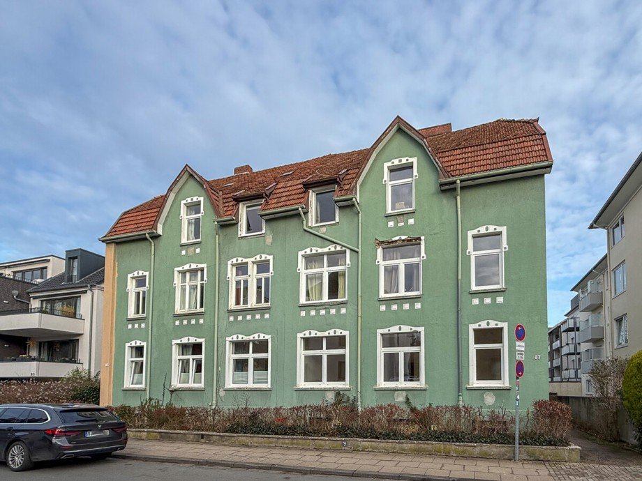 Au�enansicht Etagenwohnung Bielefeld