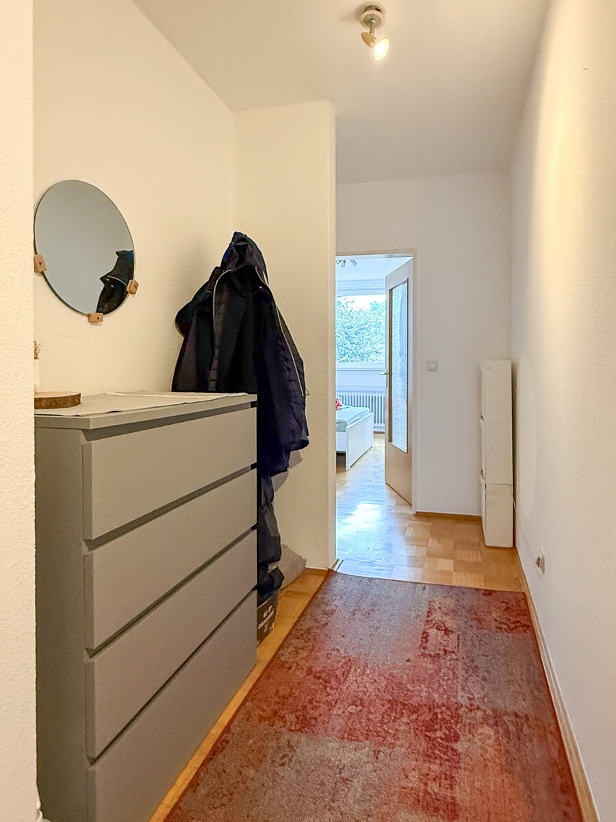 Flur Dachgeschosswohnung Bielefeld