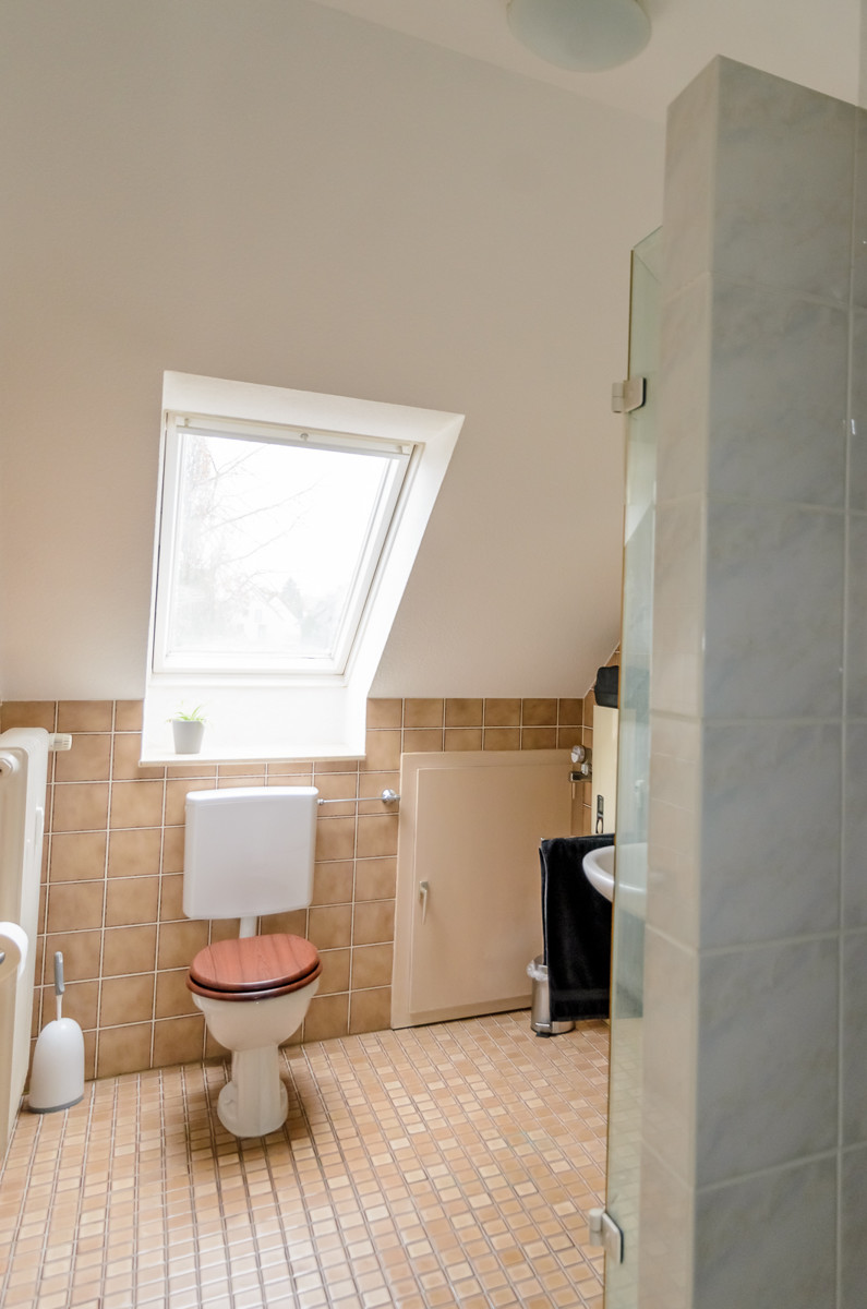 Badezimmer Dachgeschosswohnung Bielefeld