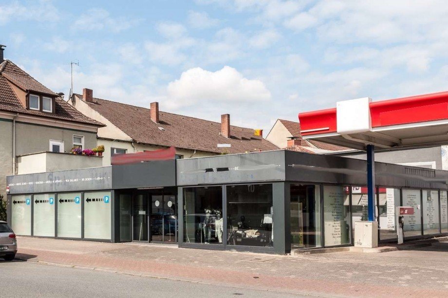 Geb�udeansicht Einzelhandel Bielefeld