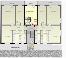 App. Grundriss Ideale Kapitalanlage! Appartement in begehrter Wohnlage N�he Meierteich