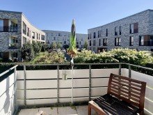 Balkon Charmantes City-Appartement, TG-Stellplatz, 1.OG mit S�dbalkon am Nordpark/Meierteich - Bezugsfrei!