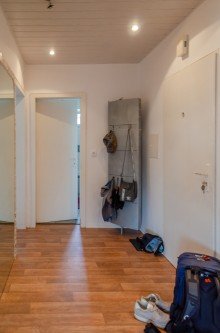 Flur 2-Zimmerwohnung mit Balkon und Garage in Halle Westfl.