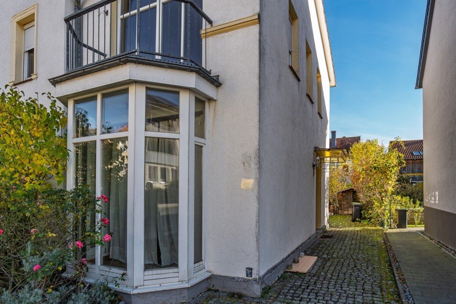 Hauszugang Doppelhaush�lfte Bielefeld