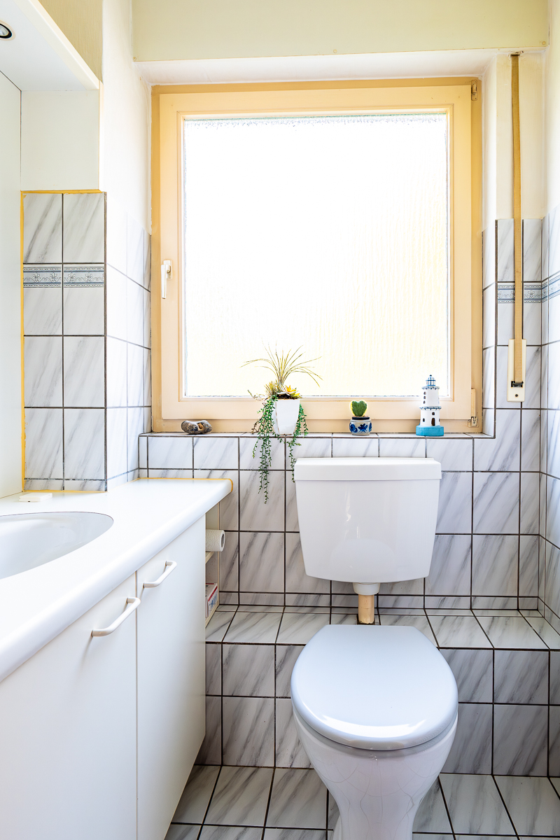 G�ste-WC Erdgeschoss Einfamilienhaus Leopoldsh�he