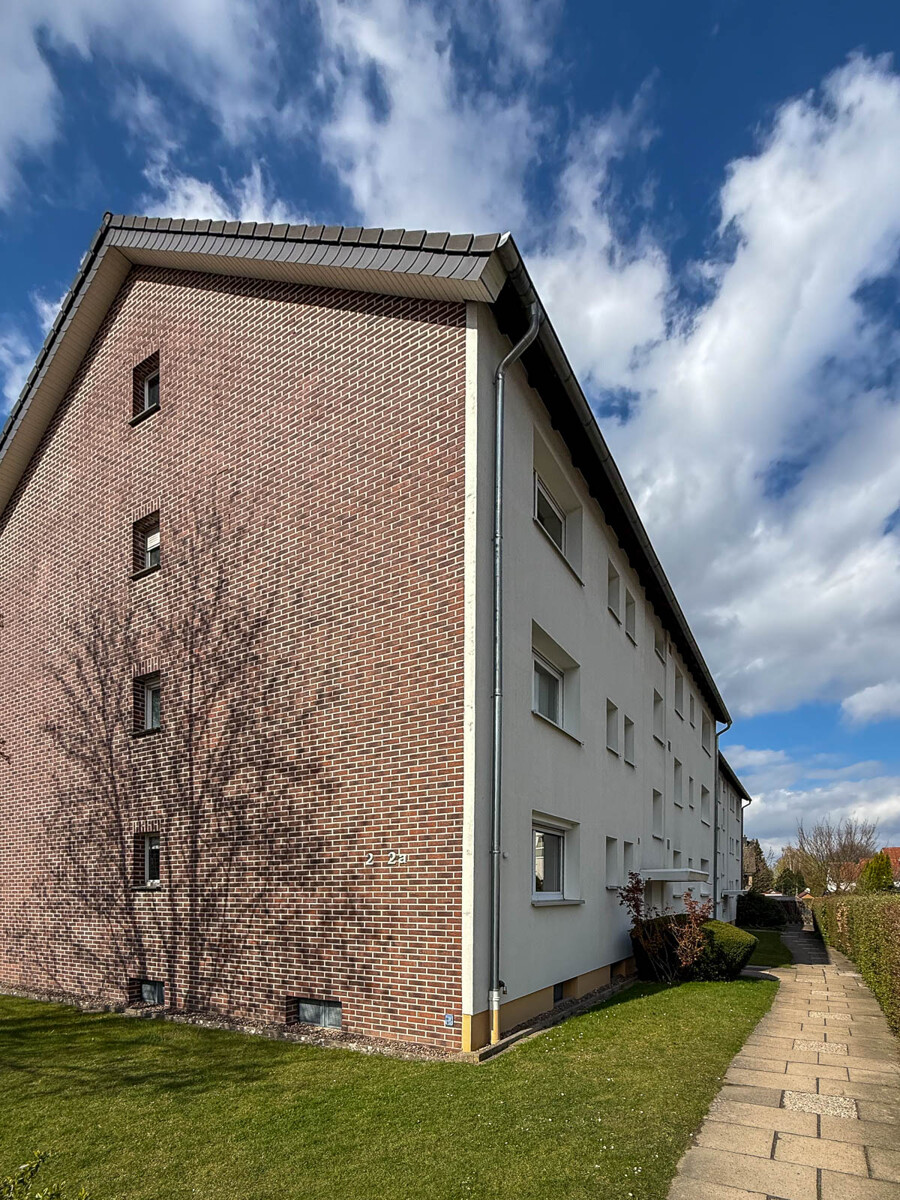 Au�enansicht Etagenwohnung Bielefeld
