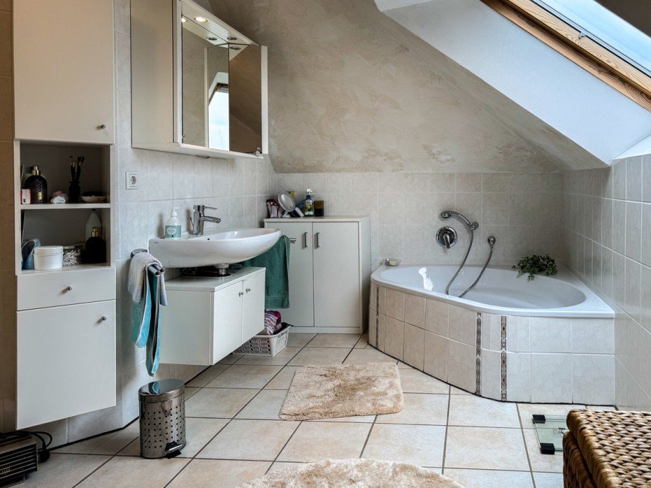 Dachgeschoss - Badezimmer Einfamilienhaus Bielefeld / Stieghorst