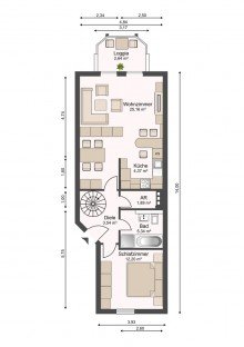 Erdgeschoss Bezugsfrei! 4-Zimmer-Maisonettewohnung im Bielefelder-Westen (Voltmannstra�e)