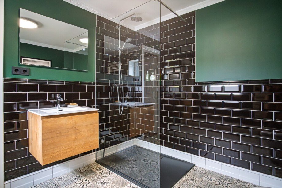 Badezimmer Doppelhaush�lfte Bielefeld