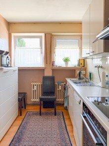K�che 4-Zimmer-Wohnung mit Balkon u. Garage N�he Meierteich - Vermietet