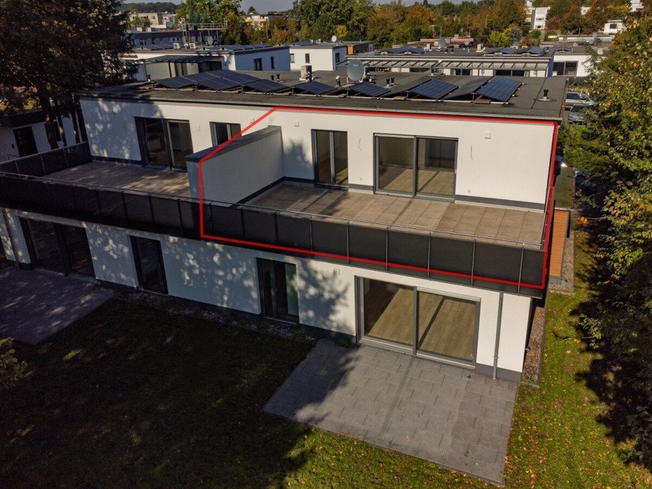Aussenansicht Etagenwohnung Bielefeld