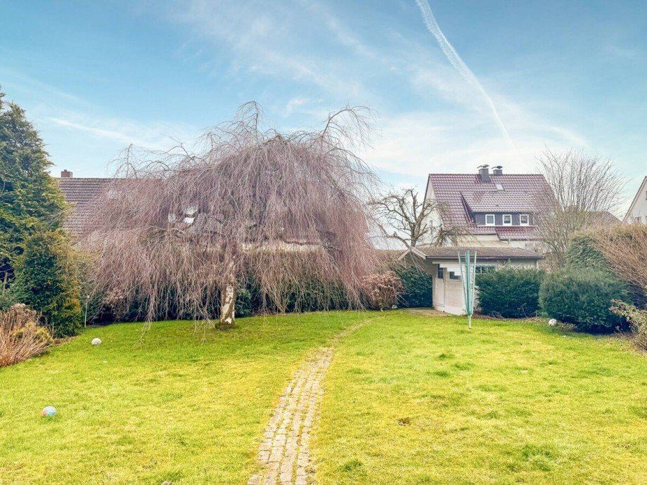 Garten Einfamilienhaus Lage