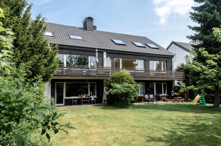 Au�enansicht hinten Bielefeld Dachgeschosswohnung Idyllische 1-2 Zimmer-Dachgeschosswohnung, Bielefelder Westen N�he Universit�t