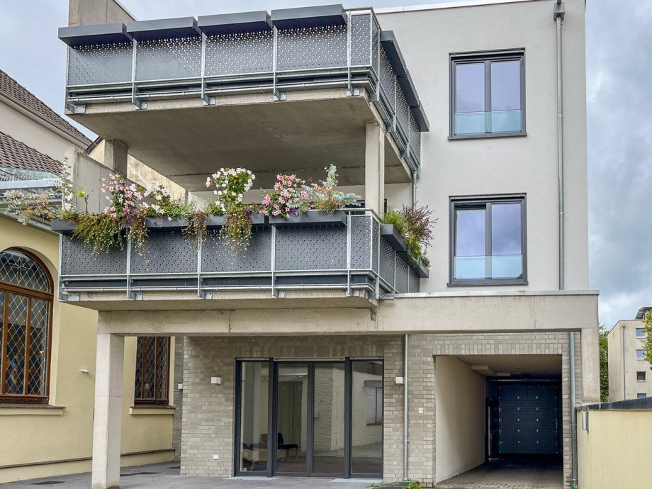Au�enansicht hinten Etagenwohnung Bielefeld