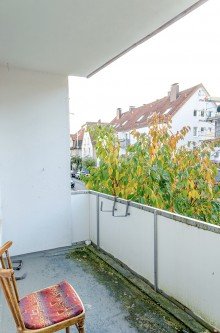 Balkon 2 Zimmerwohnung in 1 A Lage in Bielefeld Mitte-Ost