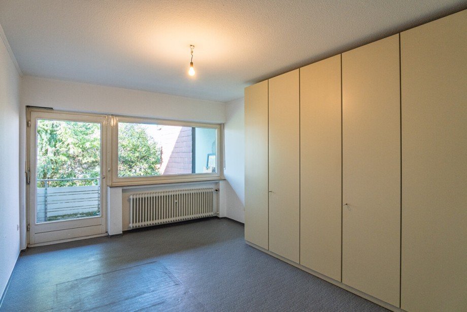Schlafzimmer mit Balkon Reihenhaus Bielefeld / Babenhausen