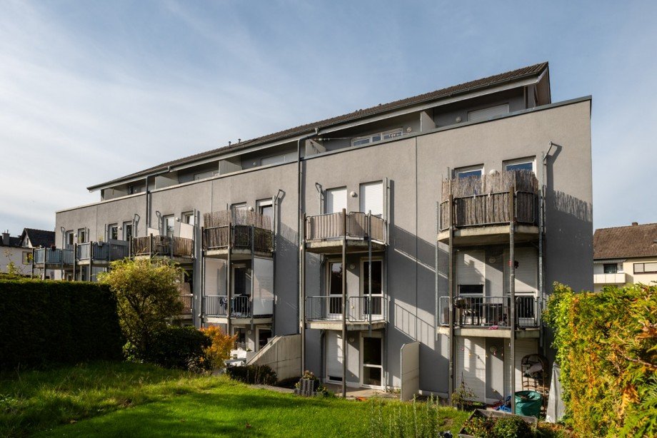 Gartenansicht Maisonettewohnung Bielefeld
