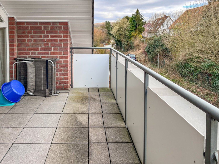 Balkon Dachgeschosswohnung Bielefeld