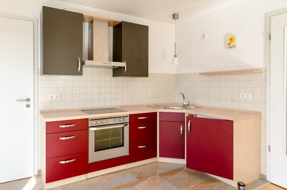 Einbauk�che Dachgeschosswohnung Bielefeld