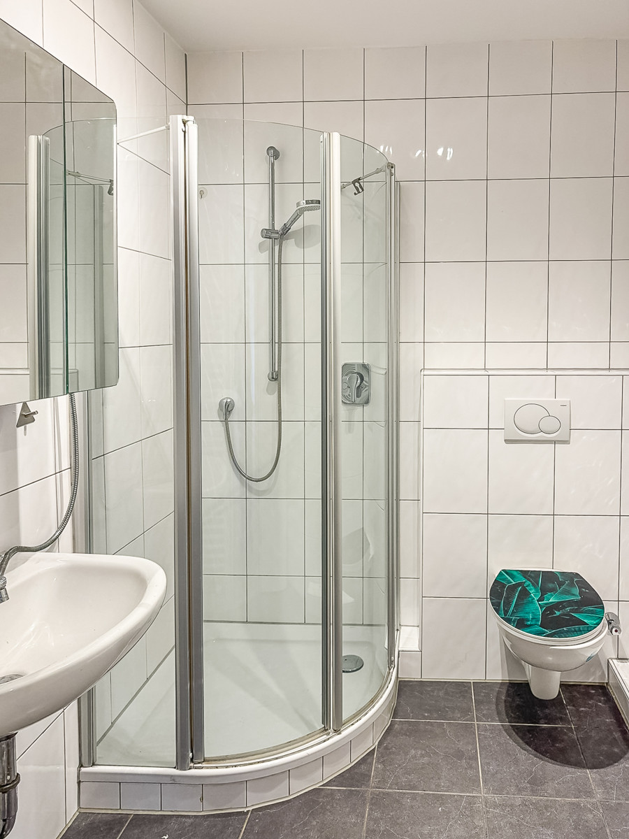 Badezimmer Erdgeschosswohnung Bielefeld