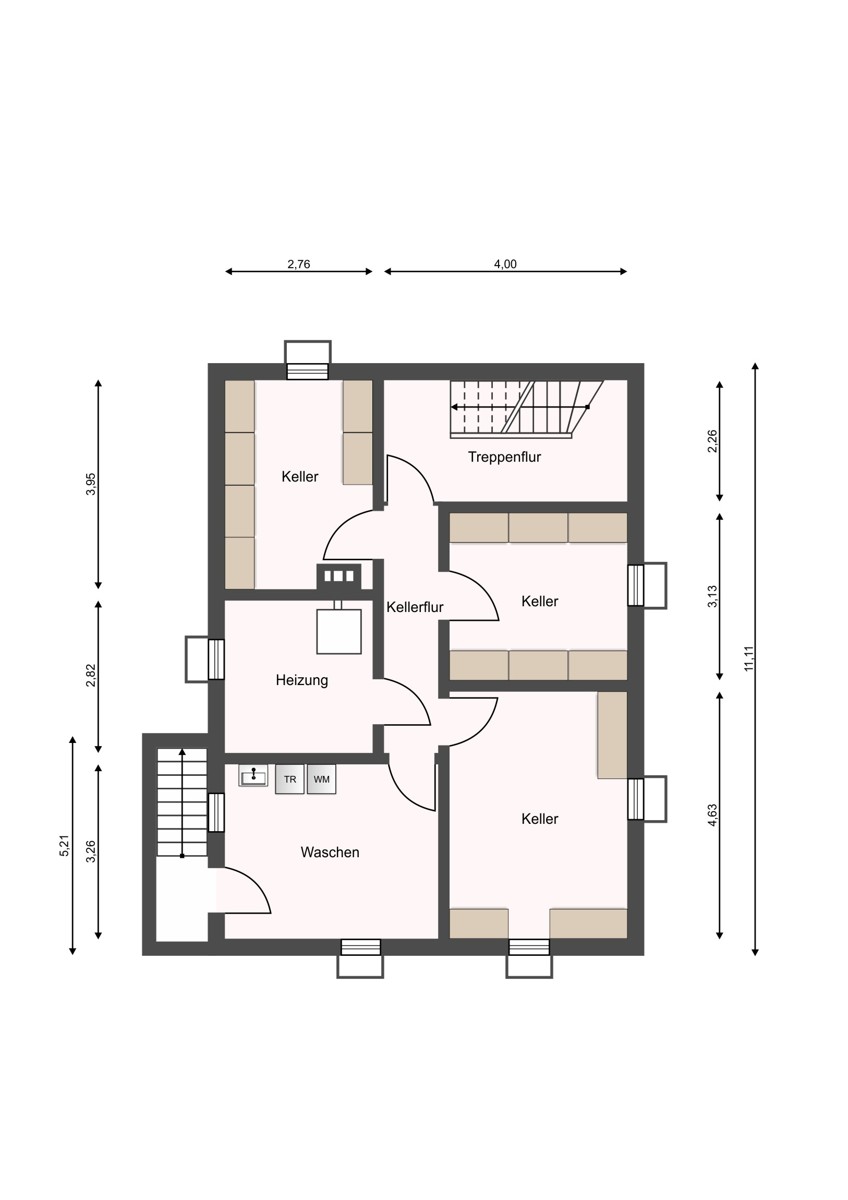 Keller Zweifamilienhaus Bielefeld