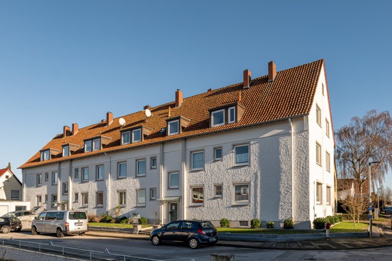Ansicht vorne B�nde Etagenwohnung 2 Zimmerwohnung in B�nde-Hunnebrock